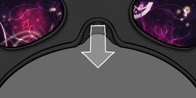 Glenrose’s POV.
POV (HANDHELD) - Follow visor coming down.