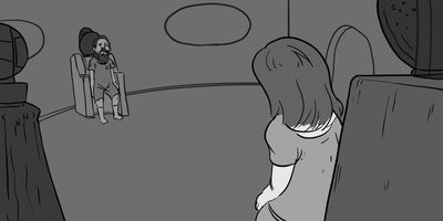 OTS (STATIC) - Over Glenrose’s shoulder