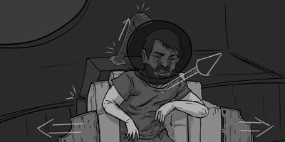 Glen is disturbed.
MS>PROFILE (HANDHELD) - Following Glen’s actions.