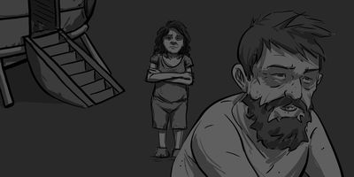 “Imprecision!”
OTS (STATIC) - Glen back is turned to Glenrose.