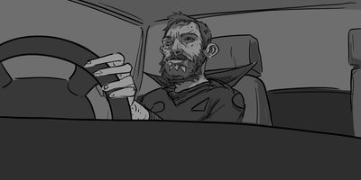 Static from the radio.
MS>PROFILE (STATIC) -From passenger side.
* Mo Rig