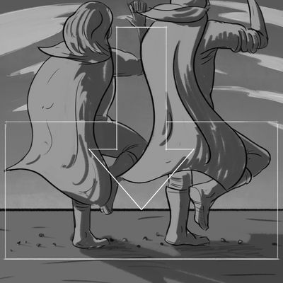 MCU - Track down to between legs??