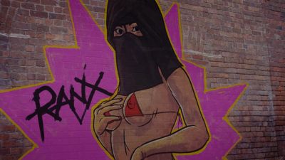 'RANX' street art #1