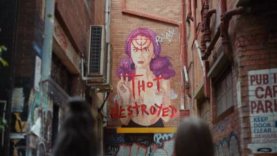 'RANX' street art #3